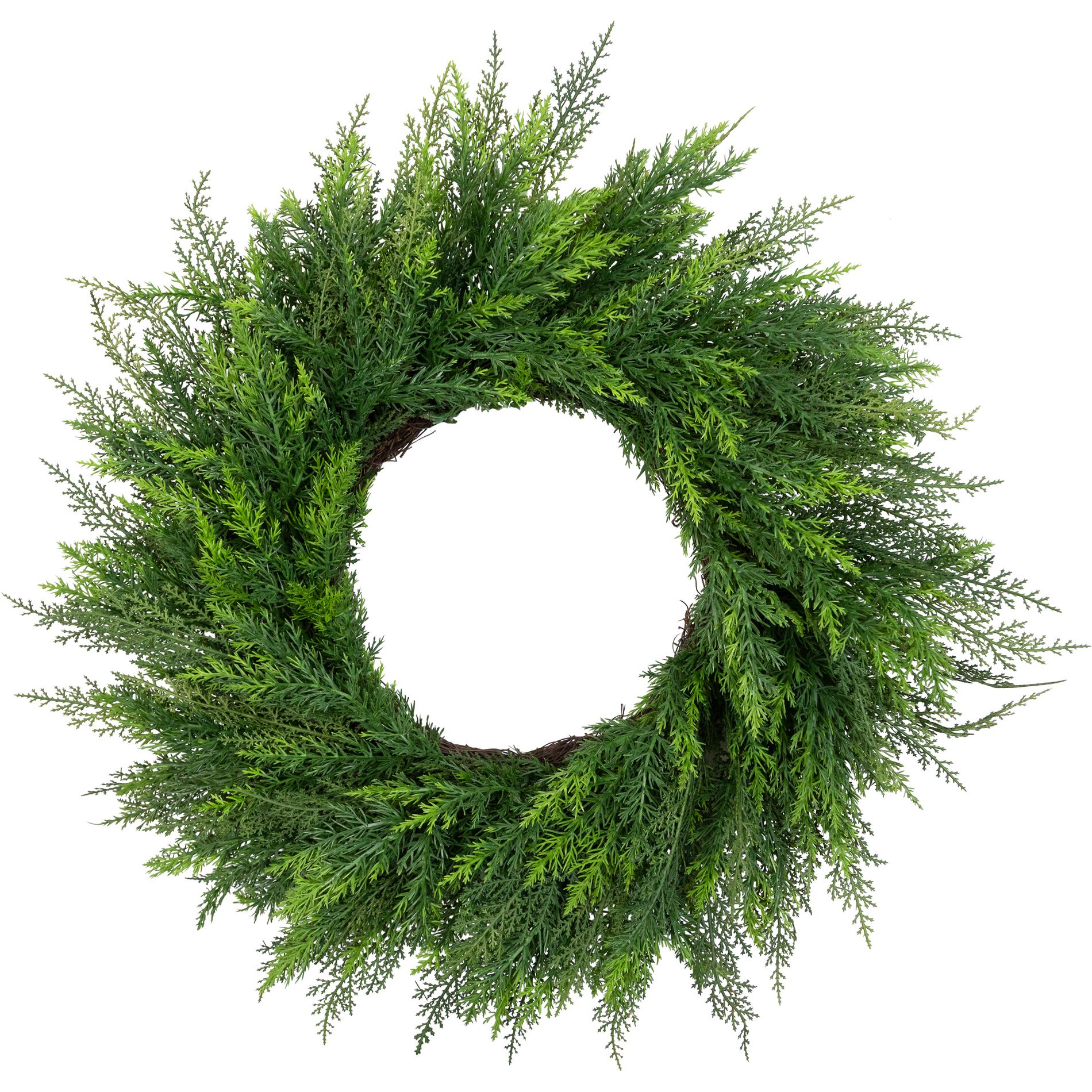 Northlight Cedar Artificial Christmas Wreath - 24" - Unlit