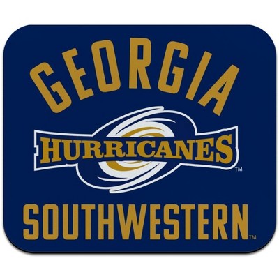 Georgia Southwestern State University Hurricanes Logo Low Profile Thin Mouse Pad