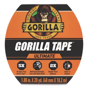 Ultimate Gorilla Tape - 1.88" x 20 yds - Black - 1 of 1