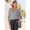 Women's Casual V-Neck Sweater - LASCANA - 3 of 4