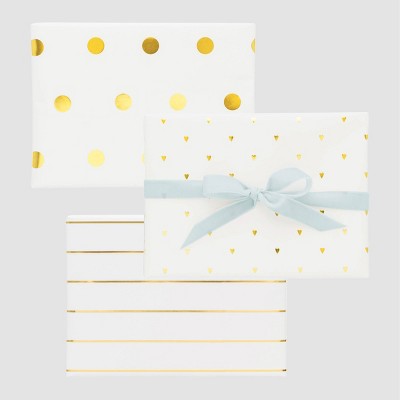 white gift wrap