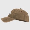 Anna-Kaci Women's Vintage Washed Baseball Cap with Skull and Rose Embroidery - 4 of 4