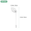 Unique Bargains Leaf Brooch Tray Stick Lapel Pin Alloy DIY Boutonnieres Pins with Leaf - 3 of 4
