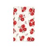 Hudson Baby Infant Girl Cotton Flannel Burp Cloths, Rose Leopard, One Size - 3 of 4