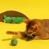 ZEZE Pea Pod Sisal Ball Cat Toy-Green - 4 of 4