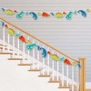 Big Dot of Happiness Roar Dinosaur - Dino Mite Trex Baby Shower or Birthday Party DIY Decorations - Clothespin Garland Banner - 44 Pieces - 2 of 4
