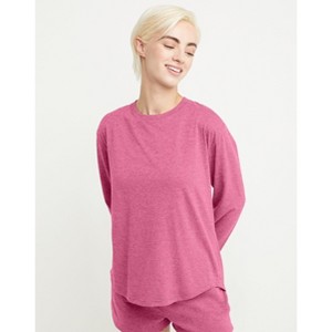 Hanes Originals Tri-Blend Women's Long Sleeve T-Shirt, Relaxed Fit - 1 of 4