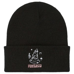 Neff Disney Mickey Mouse Fantasia Embroidered Sorcerer Hat Adult Beanie OSFM - 1 of 3