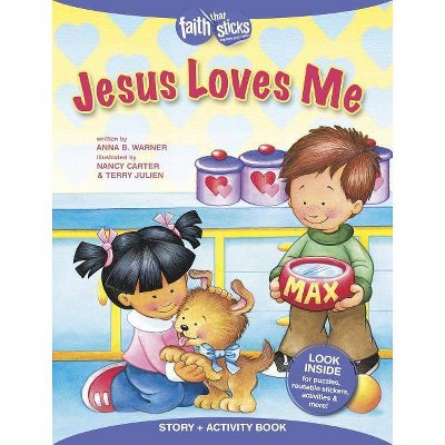 Jesus Loves Me Story + Activity Book - (Faith That Sticks Books) (Paperback)