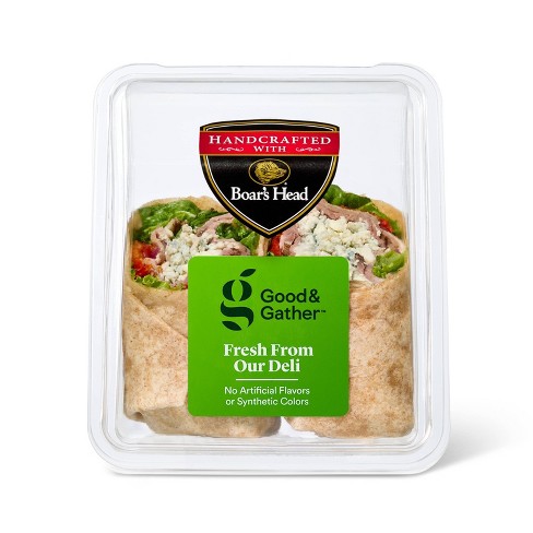 Boar's Head Deluxe Roast Beef & Blue Wrap - 10oz - Good & Gather™ : Target