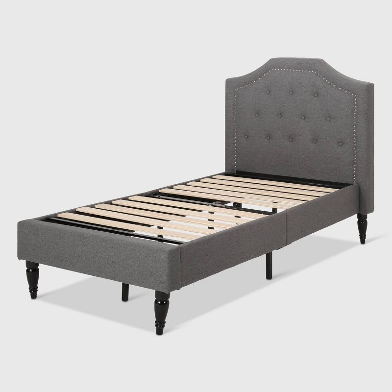 Elinor Contemporary Low Profile Platform Bed - Christopher Knight Home, 1 of 7