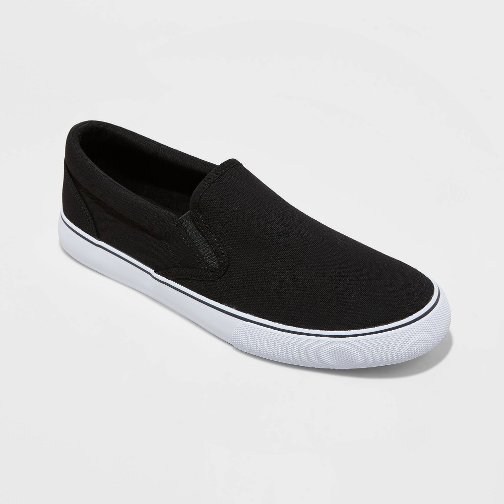 Men's Phillip Twin Gore Sneakers - Goodfellow & Co Black 10.5