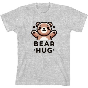 Bear Hug Youth Crew Neck Short Sleeve Tee - 1 of 2