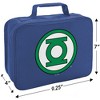 Green Lantern Logo Insulated Soft Sided Lunch Box - 2 of 4