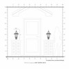 Livex Lighting Fleur De Lis 2 - Light Post Light in  Bronze - 2 of 2