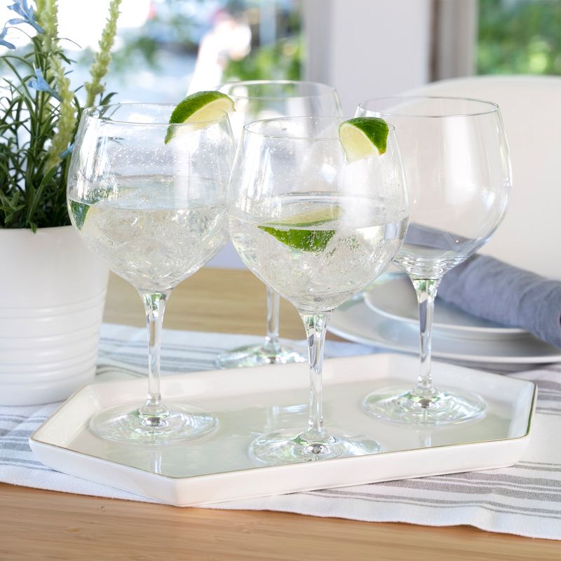 Spiegelau Special Gin and Tonic Glasses Set of 4 - Crystal, Modern Cocktail Glassware, Dishwasher Safe, Cocktail Glass Gift Set - 21 oz, Clear, 3 of 7