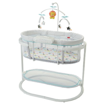 fisher price soothing motions bassinet battery size