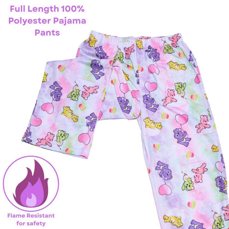 Care Bears Pajamas Set, 2 Piece Sleepwear for Kids, 4 of 9