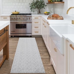 Washable Area Rug Modern Braided Printed Non Slip Non Shedding Rug Indoor Non-Shedding Stain-resistant Floor Cover - 1 of 4