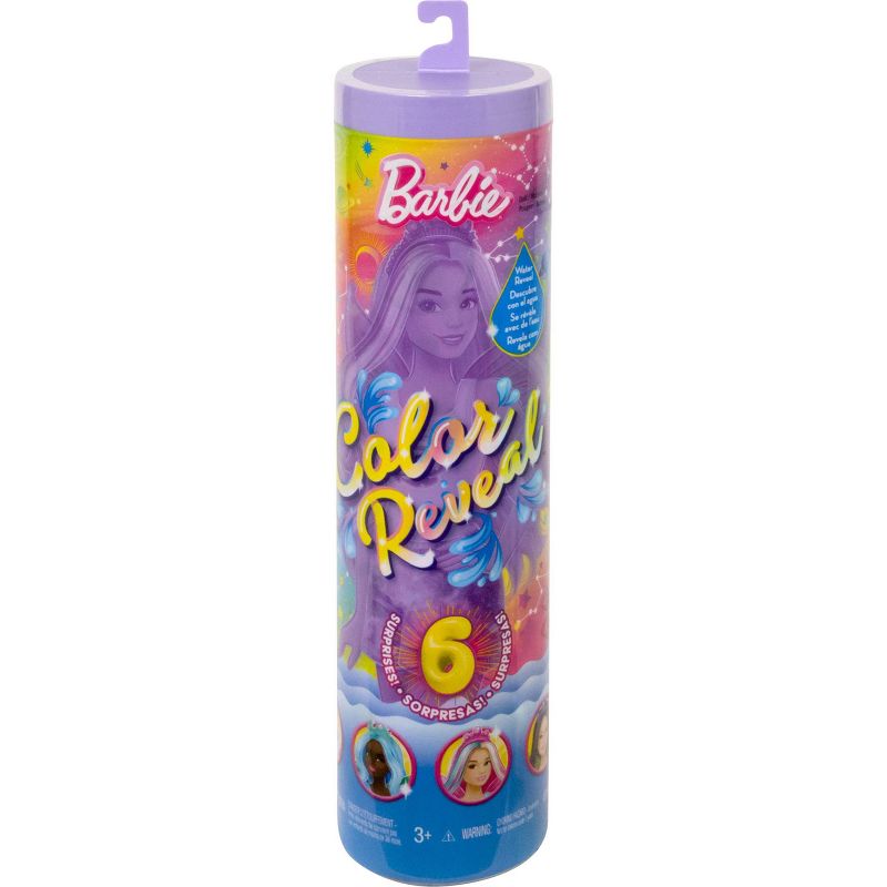Barbie Color Reveal Doll with 6 Surprises, Rainbow Galaxy Series, 5 of 8