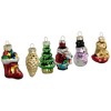 Northlight Holiday Favorites Glass Christmas Ornaments - 2.25" - Set of 6 - image 3 of 4