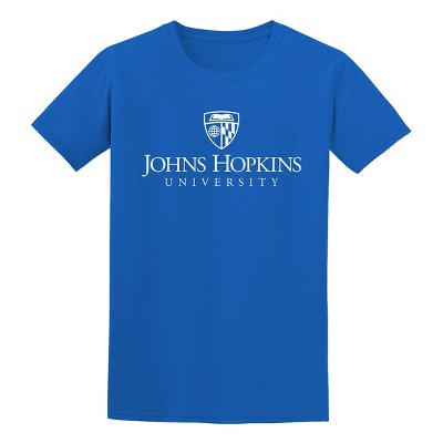 Johns Hopkins University Blue Jays Large V-Neck T-Shirt