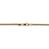 Black Bow Jewelry 2mm, 14k Yellow Gold, Solid Spiga Chain Necklace - 4 of 4