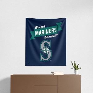 MLB Premium Seattle Mariners Wall Hanging Tapestry, 34 x 40 inches - 1 of 4