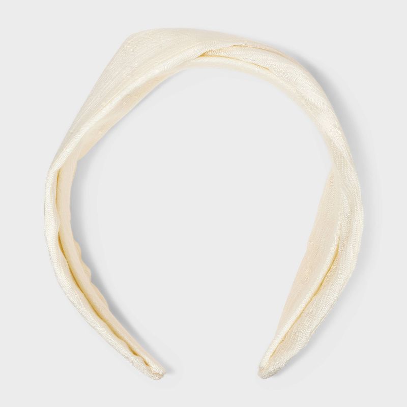 Wide Twisted Headband - A New Day™, 1 of 5