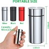 3-Pack Portable Aluminum Storage Jars, Airtight Smell Proof Metal Bottle for Coffee, Teas, Herb & Spice - 2 of 4