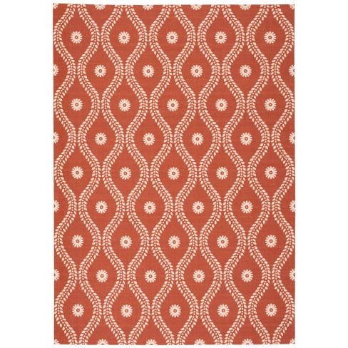 Nourison Home & Garden Rust Indoor/outdoor Area Rug Rs085 5'3