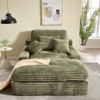 Aukfa Luxury Chenille Sofa With 4 Back Pillows, Versatile Centerpiece for Modern Living & Lasting Comfort for Living Room - 2 of 4