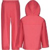 LONDON FOG Girl's Waterproof Hooded Jacket and Pant Rainsuit Sets - 2 of 4