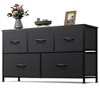 Fabric Dresser for Bedroom, Wide 5-Drawer Chest of Drawers with Storage Organizer Unit - 2 of 4