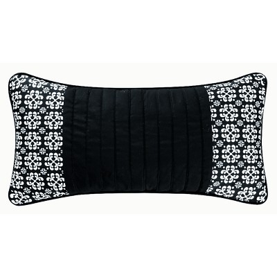 C&F Home 10" x 20" Borrego Black Pieced Pillow