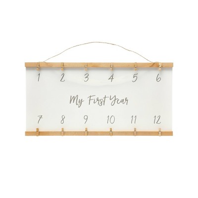 Image of Pearhead Wooden First Year Wall Frame