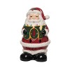 Transpac Ceramic 10.25 in. Multicolor Christmas Light Up Joyous Santa - 2 of 4