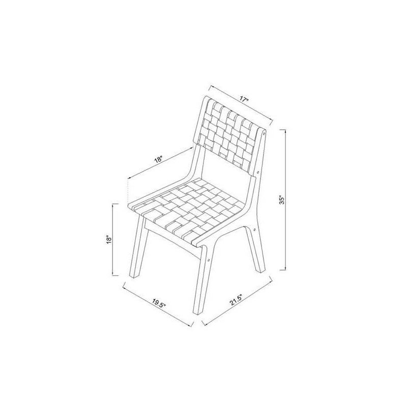 Ceylon Woven Dining Chair - Threshold™, 6 of 13