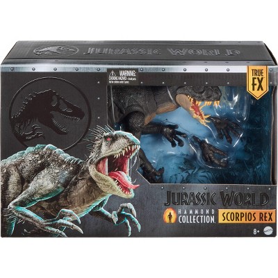 Детские фигурки Jurassic World Hammond Collection Scorpios Rex Deluxe Articulated Action Figure Large Size Action Figures — фото 6