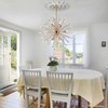 LLHZSY 12-Lights 31 1/2" Modern Glam Crystal and Metal Sputnik Chandelier- Gold - 2 of 4