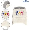 Baby Shark Boy’s Winter Beanie Hat and Mittens Set, Toddlers Ages 2-4 - Gray/White - 3 of 4