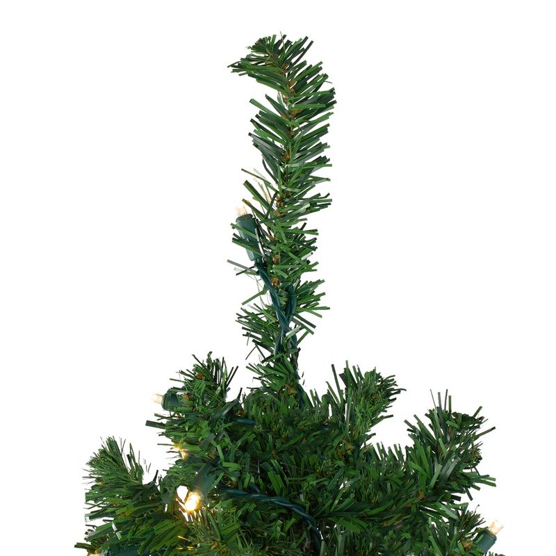 Northlight 4' Pre-Lit Mixed Classic Pine Medium Artificial Christmas Tree - Warm Clear LED Lights, 4 of 7
