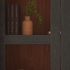 Famapy 2-Doors Display Cabinet with Acrylic Doors and Metal Legs - 4 of 4