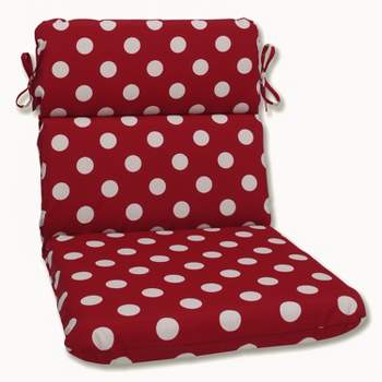 Polka Dot Outdoor Chair Cushion - Pillow Perfect