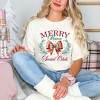 Simply Sage Market Women's Coquette Merry Mama Social Club Short Sleeve Garment Dyed Tee - 2 of 4