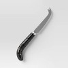 Stoneware Cheese Board with Knife Black - Threshold™ - 4 of 4