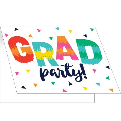 24ct Fiesta Fun Grad Invitations