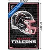 Trends International NFL Atlanta Falcons - Neon Helmet 23 Unframed Wall Poster Prints - 3 of 4