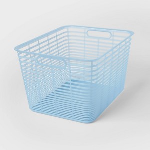 Aria Jelly Decorative Basket Large Blue - Brightroom™ - 1 of 3