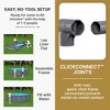 Bestway APX 365 16' x 48" Round Above Ground Swimming Pool Outdoor Backyard Framed Pool Set with Sand Filter Pump, Ladder, and Cover, Dark Marble - 3 of 4